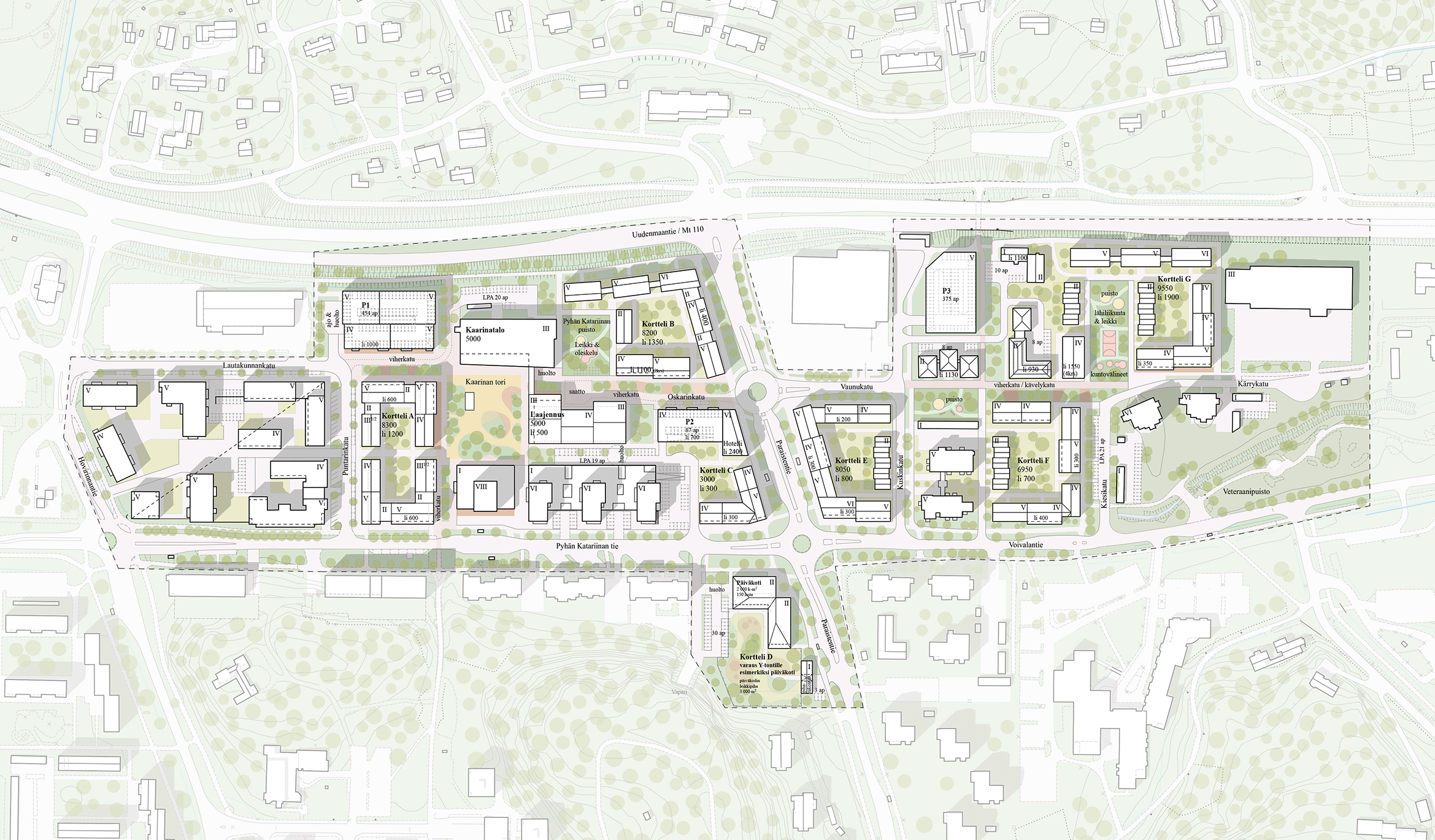 Kaarinan keskustan yleissuunnitelma